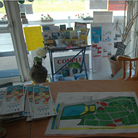 Bureau d'accueil du camping Le Moulin des Oies