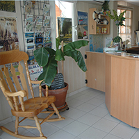 Bureau d'accueil du camping Le Moulin des Oies
