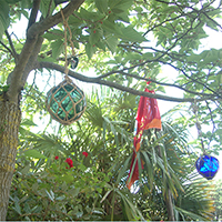 Déco du camping Le Moulin des Oies