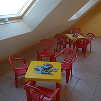 Salle de jeu/Tv du Moulin des Oies