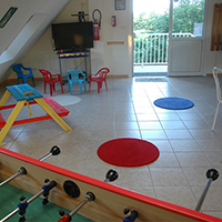 Salle de jeu/Tv du Moulin des Oies